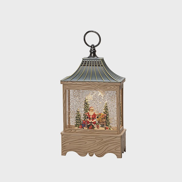 Konstsmide Water Lantern - Santa & Christmas tree LED